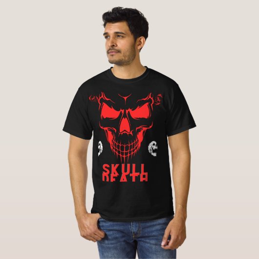 Schädeltod T-Shirt (Vorne ganz)