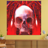 Schädeltransfusion Leinwanddruck (Insitu (Wohnzimmer))