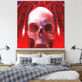 Schädeltransfusion Leinwanddruck (Insitu (Schlafzimmer))
