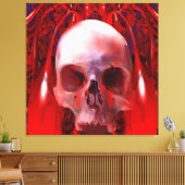 Schädeltransfusion Leinwanddruck (Insitu (Wohnzimmer))