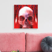 Schädeltransfusion Leinwanddruck (Insitu (Wohnzimmer))