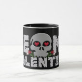 Schädelvalentine-Tasse Tasse (Zentrum)
