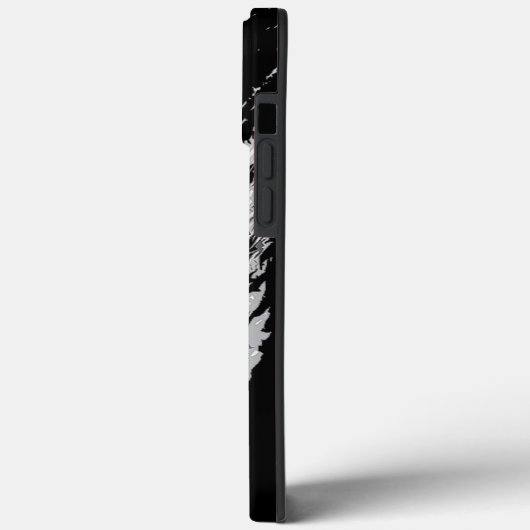 Schädelvektor-Poster Case-Mate iPhone Hülle (Rückseite / Links)