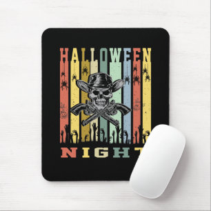 Schädelwaffe, Halloween-Nacht Mousepad