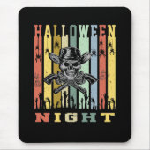 Schädelwaffe, Halloween-Nacht Mousepad (Vorne)