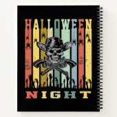 Schädelwaffe, Halloween-Nacht Notizblock (Rückseite)