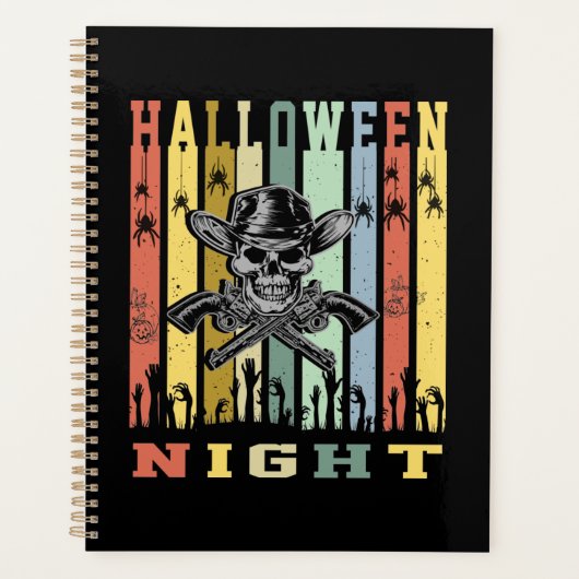 Schädelwaffe, Halloween-Nacht Planer (Vorderseite)