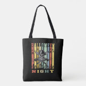 Schädelwaffe, Halloween-Nacht Tasche (Rückseite)
