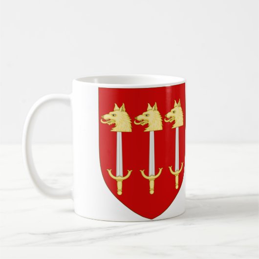 Schädelwaffen Kaffeetasse (Links)