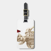 Schädelweihe Gepäckanhänger (Vorderseite vertikal)