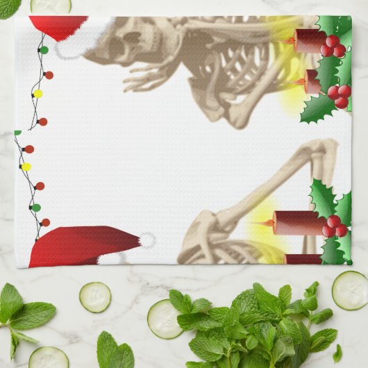 Schädelweihe Handtuch (Gefaltet)