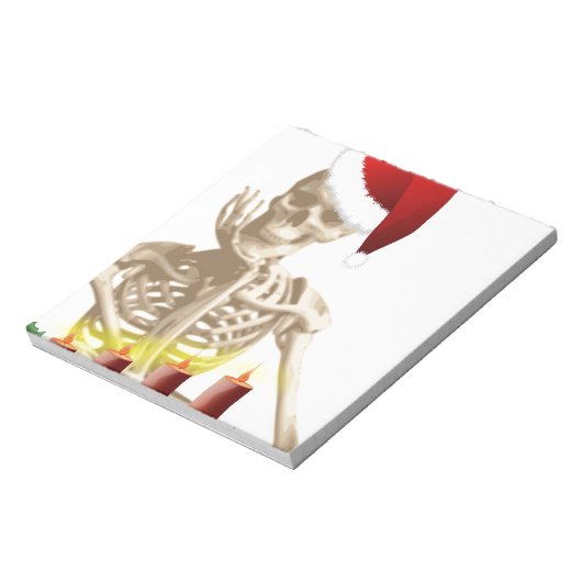 Schädelweihe Notizblock (Rotiert)