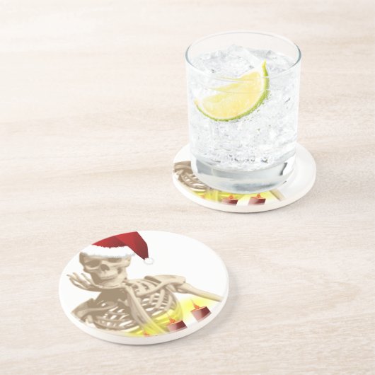 Schädelweihe Untersetzer (Seite)