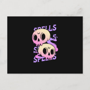 Schädelzauber! Postkarte