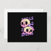 Schädelzauber! Postkarte (Vorne/Hinten)