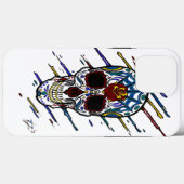 Schädelzucker Case-Mate iPhone Hülle (Rückseite (Horizontal))