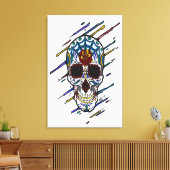 Schädelzucker Leinwanddruck (Insitu (Wohnzimmer))