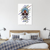 Schädelzucker Leinwanddruck (Insitu (Schlafzimmer))