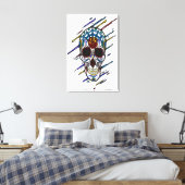 Schädelzucker Leinwanddruck (Insitu (Schlafzimmer))