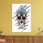 Schädelzucker Leinwanddruck (Insitu (Wohnzimmer))