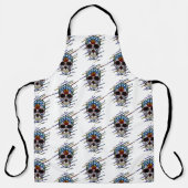 Schädelzucker Schürze (Vorderseite)