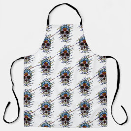 Schädelzucker Schürze