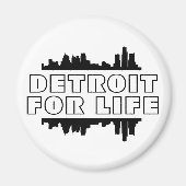 Schaden für Leben - Skyline Magnet (Vorne)