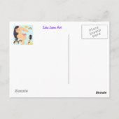 Schaden in Not Postkarte (Rückseite)