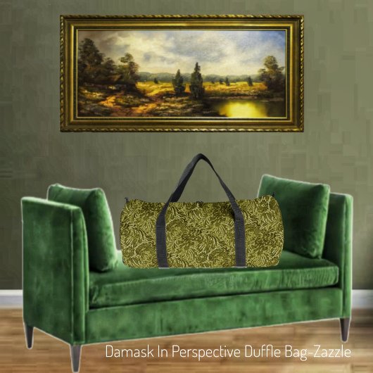 Schaden in Perspektive Duffle Bag