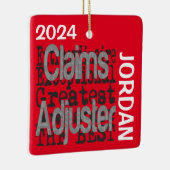 Schadenadjuster Extraordinaire CUSTOM Keramikornament (Rechts)