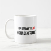Schadenfreude Kaffeetasse (Links)