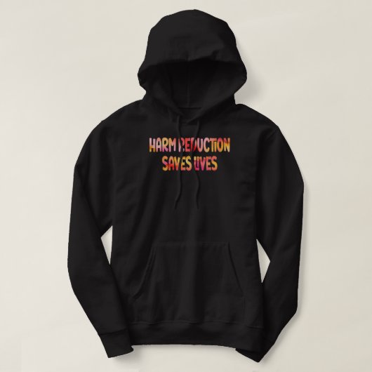 Schadensminderung Rette Leben Hoodie (Design vorne)