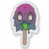 Schädliche Eiscreme, Eiscreme Aufkleber (Vorderseite)