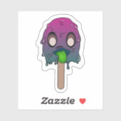 Schädliche Eiscreme, Eiscreme Aufkleber (Blatt)