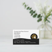 Schädliche Kontrolle Neue moderne Designvorlage Visitenkarte (Stehend Vorderseite)