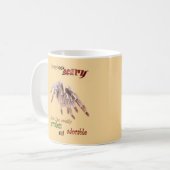 Schädliche Tarantula-Tasse Kaffeetasse (Vorderseite Links)