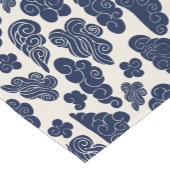 Schädliche Wolken Traditionelles chinesisches Must Kurzer Tischläufer (Ecke)