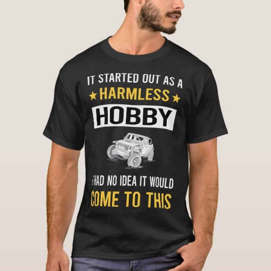 Schädlicher Hobby-Mud Bogging Mudding T-Shirt (Vorderseite)
