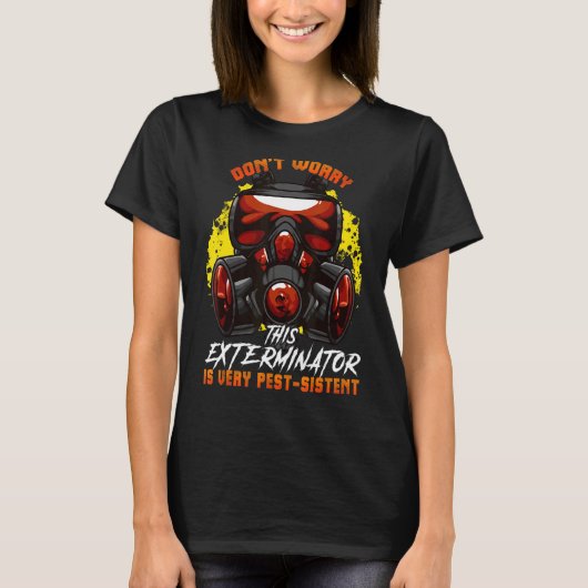 Schädlingsbekämpfer-Kontrolle-Schädling-Controller T-Shirt (Vorderseite)