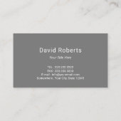 Schädlingsbekämpfungsmittel Kontrolle Beruflich Visitenkarte (Rückseite)