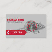 Schädlingsbekämpfungsmittel Kontrolle Beruflich Visitenkarte (Vorderseite)