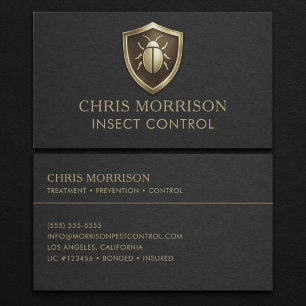 Schaedlingsbekaempfungs-Geschäftskarte Visitenkarte