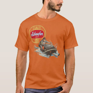 Schaefer Beer Snowmobile T-Shirt