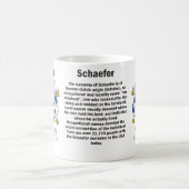 Schaefer Familienwappen-Tasse Kaffeetasse (Mittel)