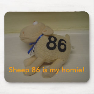 Schaf 86 ist mein homie! mousepad