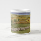 Schaf-Bauers-Insel von Sheppey Jumbo-Tasse (Vorderseite)