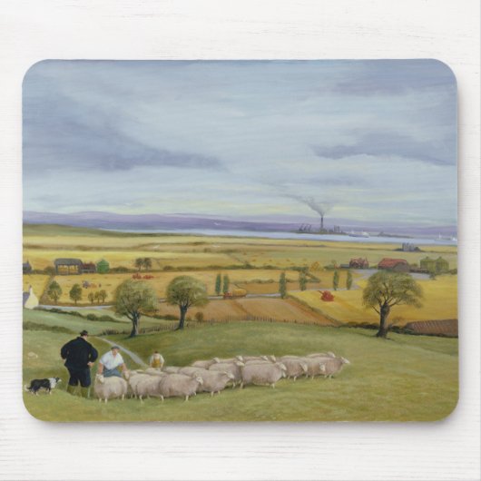 Schaf-Bauers-Insel von Sheppey Mousepad (Vorne)