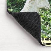 Schaf-Bibel-Vers-Mausunterlage Mousepad (Ecke)