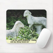 Schaf-Bibel-Vers-Mausunterlage Mousepad (Mit Mouse)