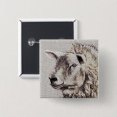 SCHAF BUTTON (Vorne & Hinten)
